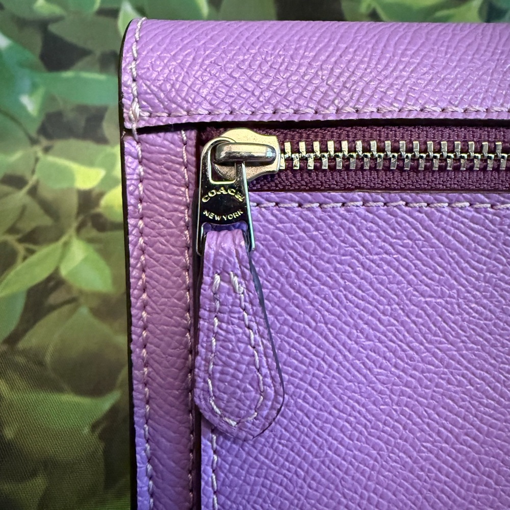 Coach Purple Women's Wristlet - Picture 5 of 10